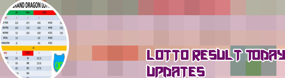 All lotto result for today