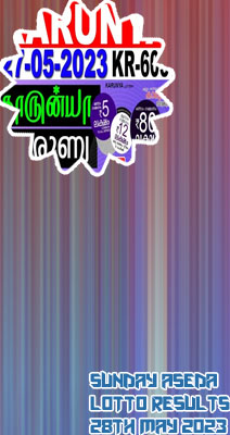 Aseda lotto results for today
