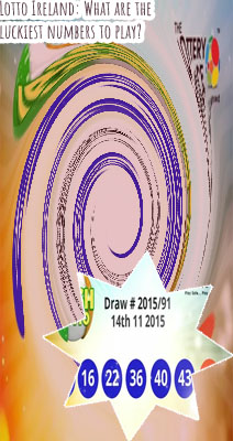 The irish lotto for tonight